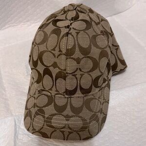 Brown Patterned Baseball Cap coach never wore